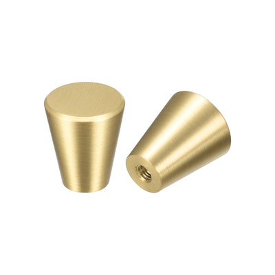 Harfington Drawer Knobs, Brass Wardrobe Door Pull Handle