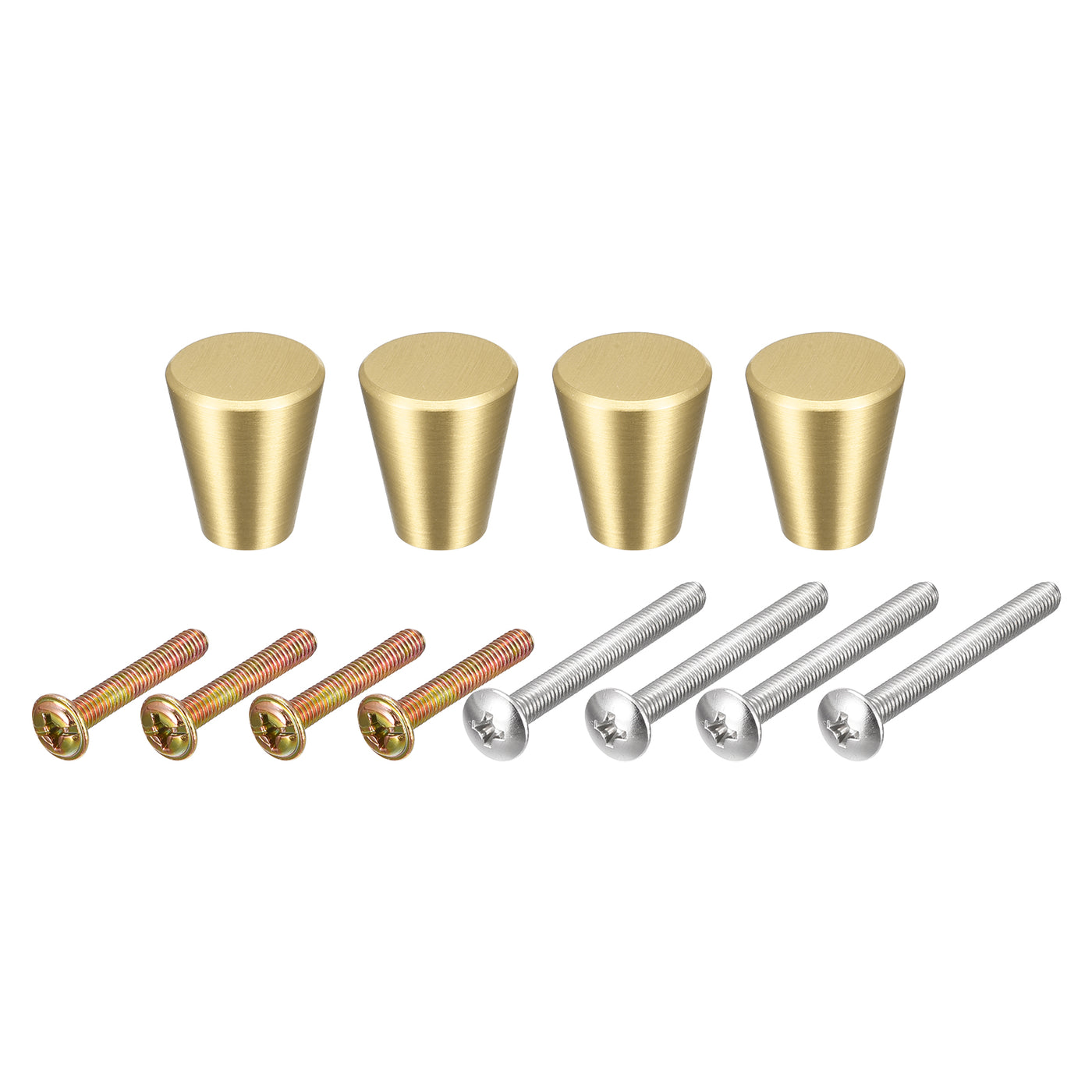 Harfington Drawer Knobs, Brass Wardrobe Door Pull Handle