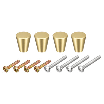 Harfington Drawer Knobs, Brass Wardrobe Door Pull Handle