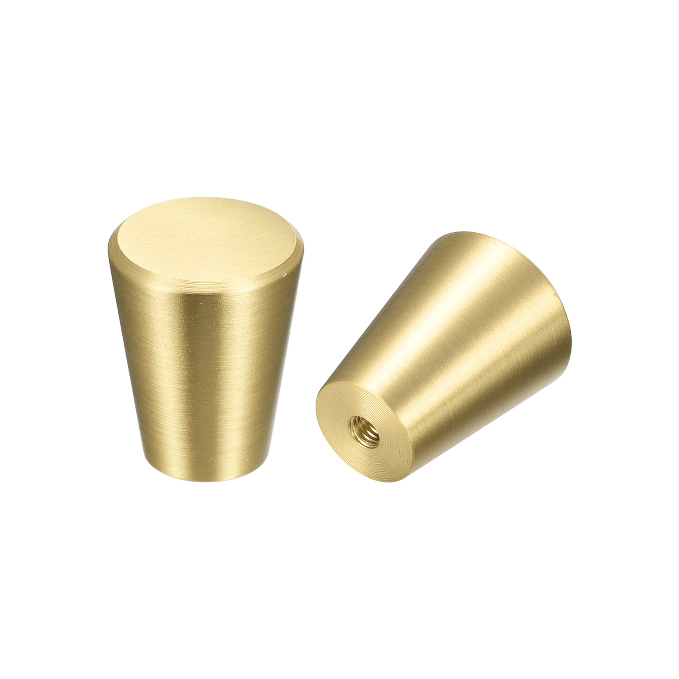 Harfington Drawer Knobs, Brass Wardrobe Door Pull Handle