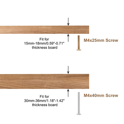 Harfington Drawer Knob Wardrobe Door Pull Handles for Home