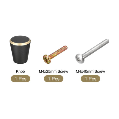 Harfington Drawer Knobs Brass Wardrobe Door Pull Handle