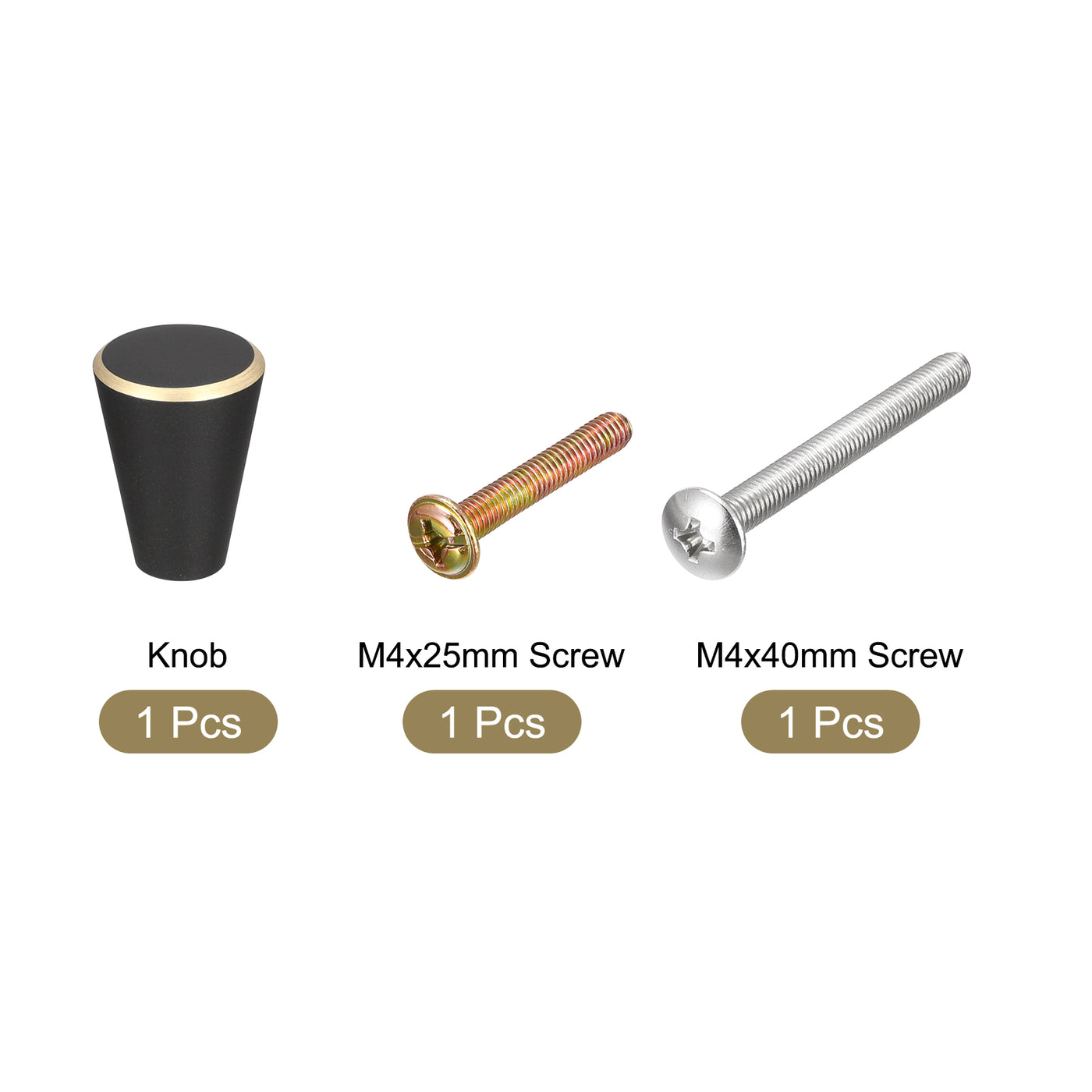 Harfington Drawer Knobs Brass Wardrobe Door Pull Handle