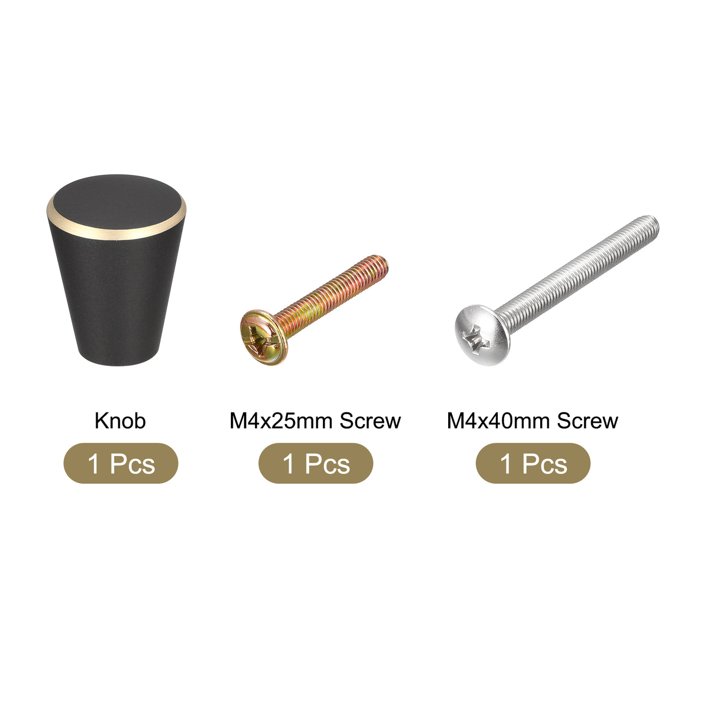 Harfington Drawer Knobs Brass Wardrobe Door Pull Handle