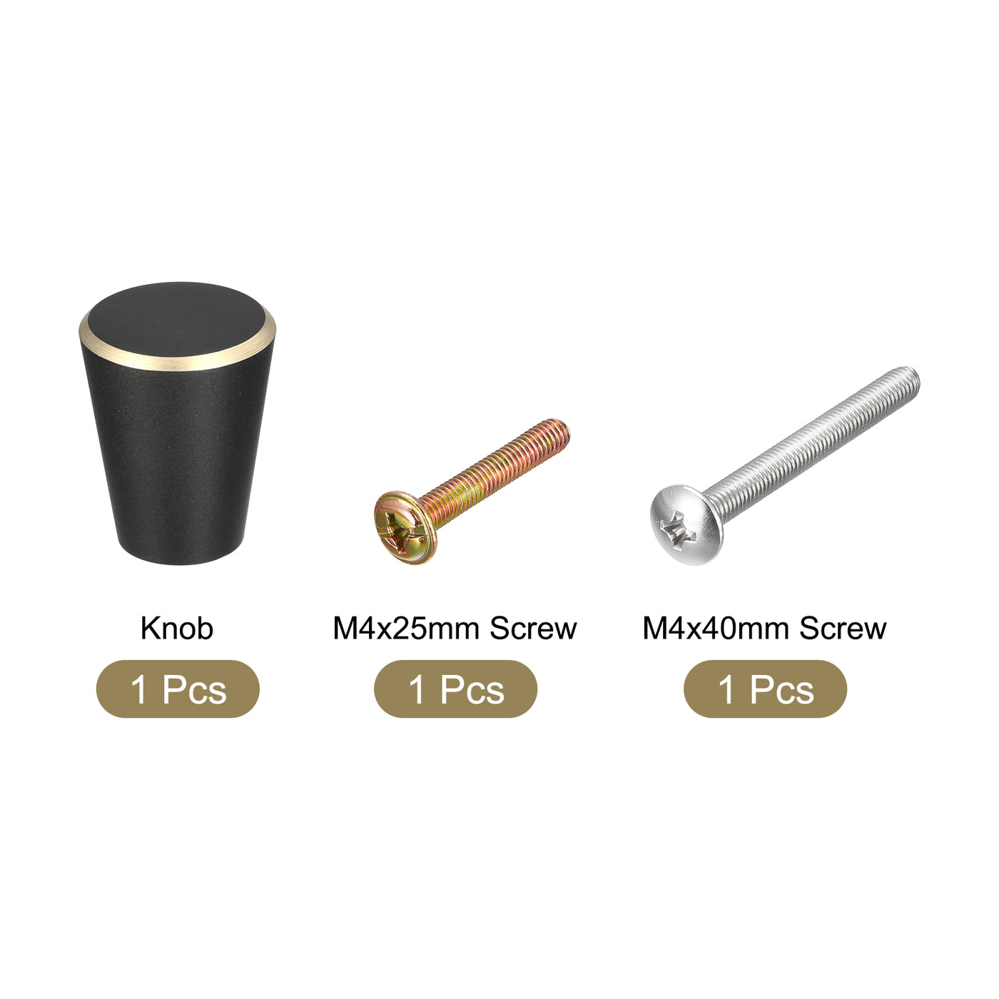 Harfington Drawer Knobs Brass Wardrobe Door Pull Handle