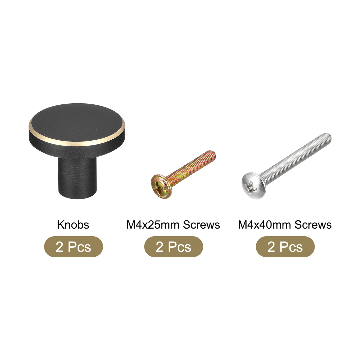Harfington Drawer Knobs, Wardrobe Door Pull Handles, for Home