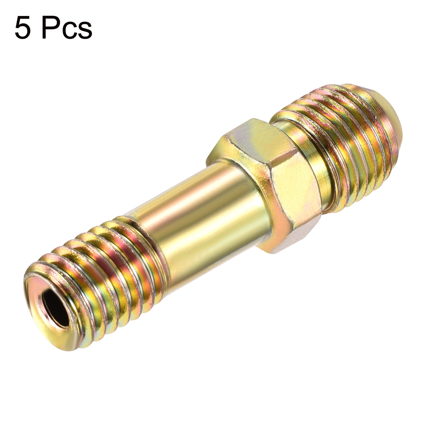Harfington Extension Pipe Fitting Male to Male Thread Extension Connector Hex Coupling