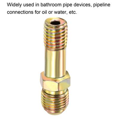 Harfington Extension Pipe Fitting Male to Male Thread Extension Connector Hex Coupling