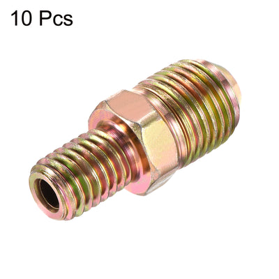 Harfington Extension Pipe Fitting Male to Male Thread Adapter Connector Hex Coupling