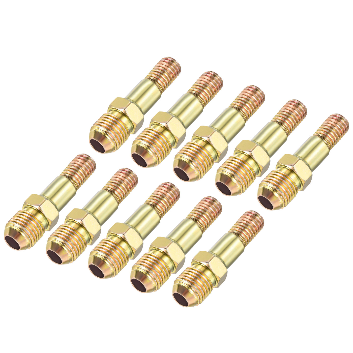 Harfington Extension Pipe Fitting Male to Male Thread Adapter Connector Hex Coupling