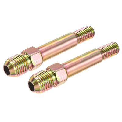 Harfington Extension Pipe Fitting Male to Male Thread Adapter Connector Hex Coupling