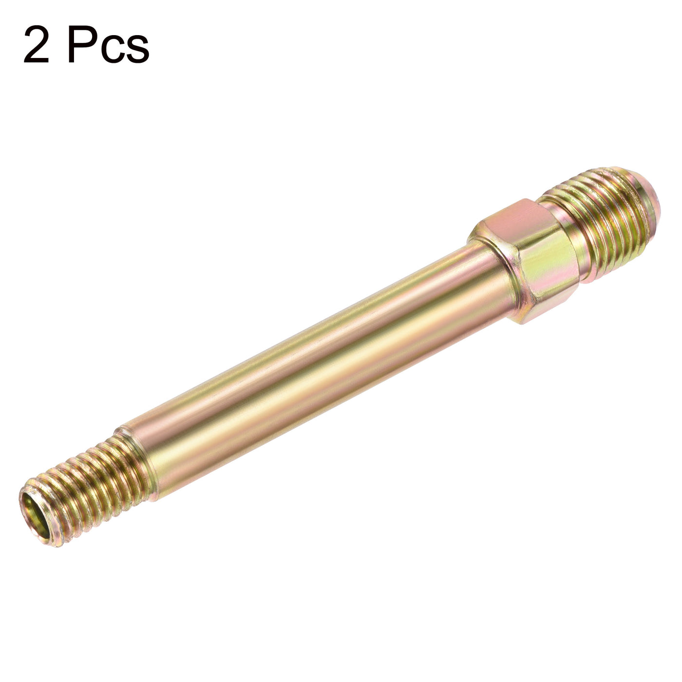 Harfington Extension Pipe Fitting Male to Male Thread Adapter Connector Hex Coupling