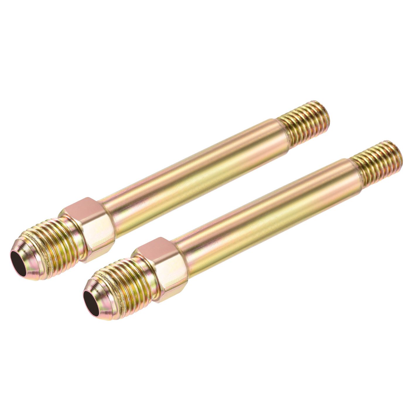 Harfington Extension Pipe Fitting Male to Male Thread Adapter Connector Hex Coupling