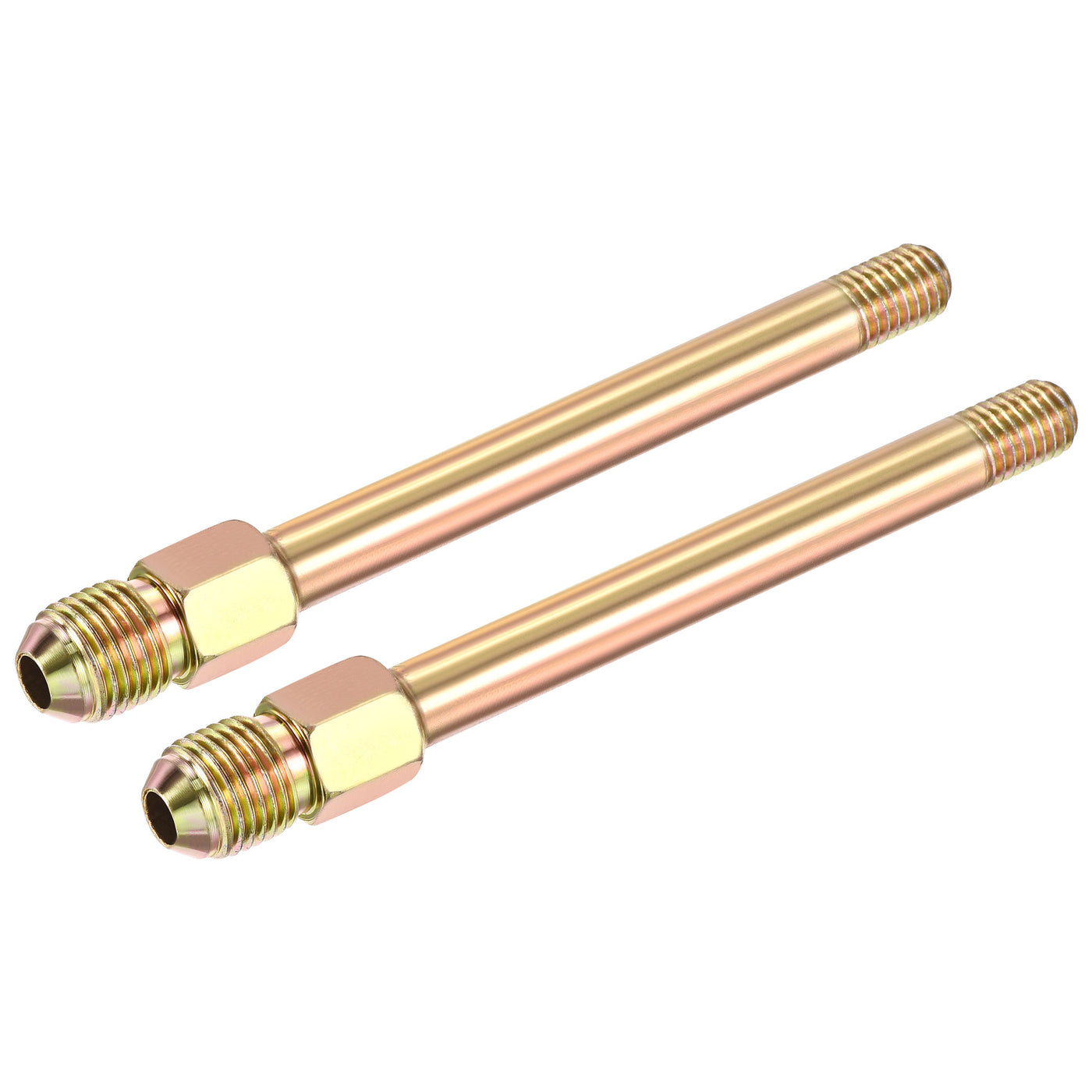 Harfington Extension Pipe Fitting Male to Male Thread Adapter Connector Hex Coupling