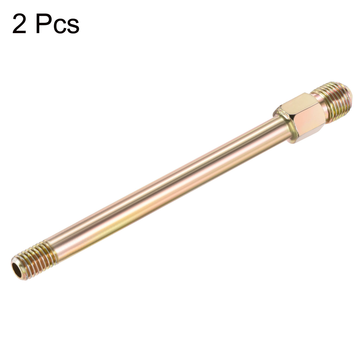 Harfington Extension Pipe Fitting Male to Male Thread Adapter Connector Hex Coupling