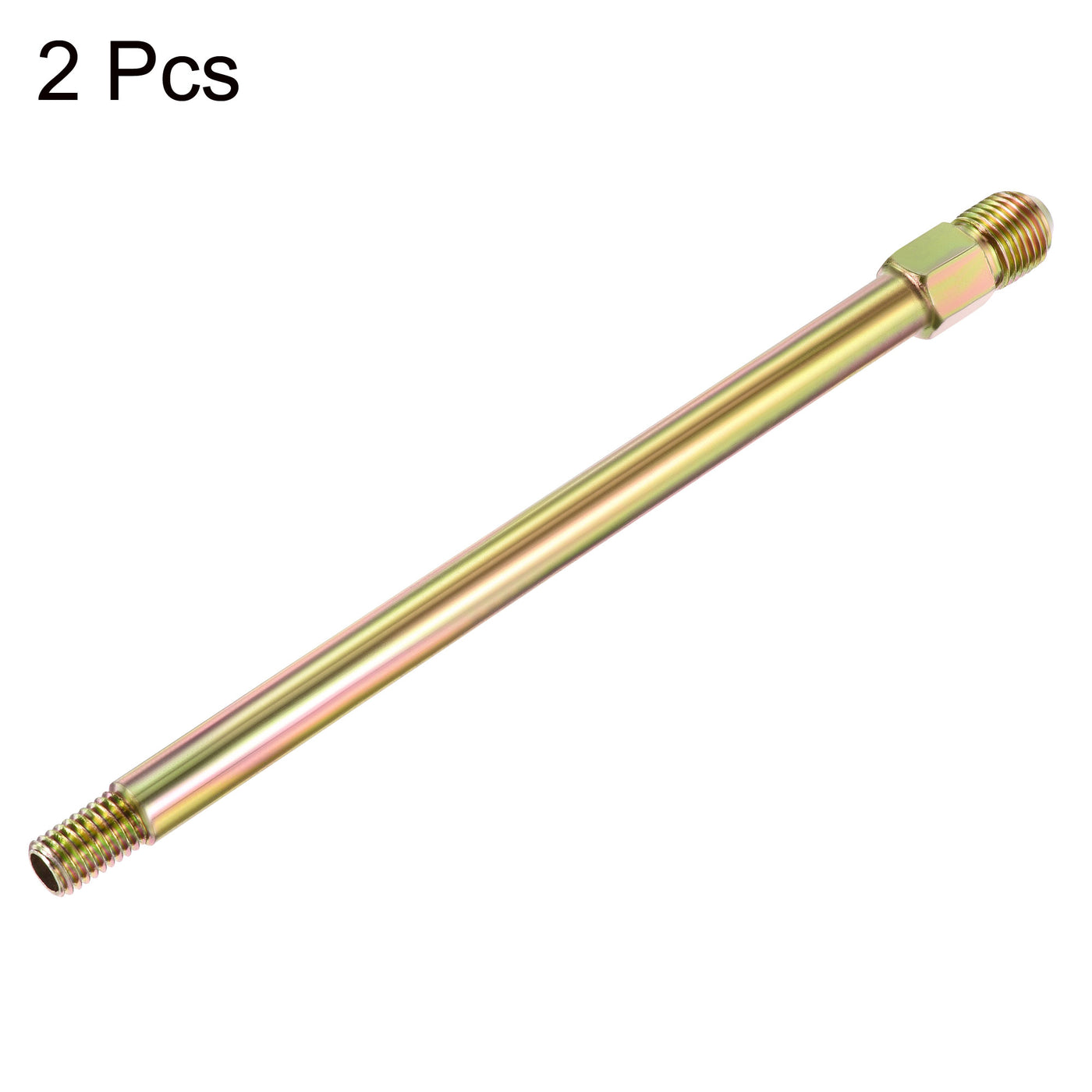 Harfington Extension Pipe Fitting Male to Male Thread Adapter Connector Hex Coupling