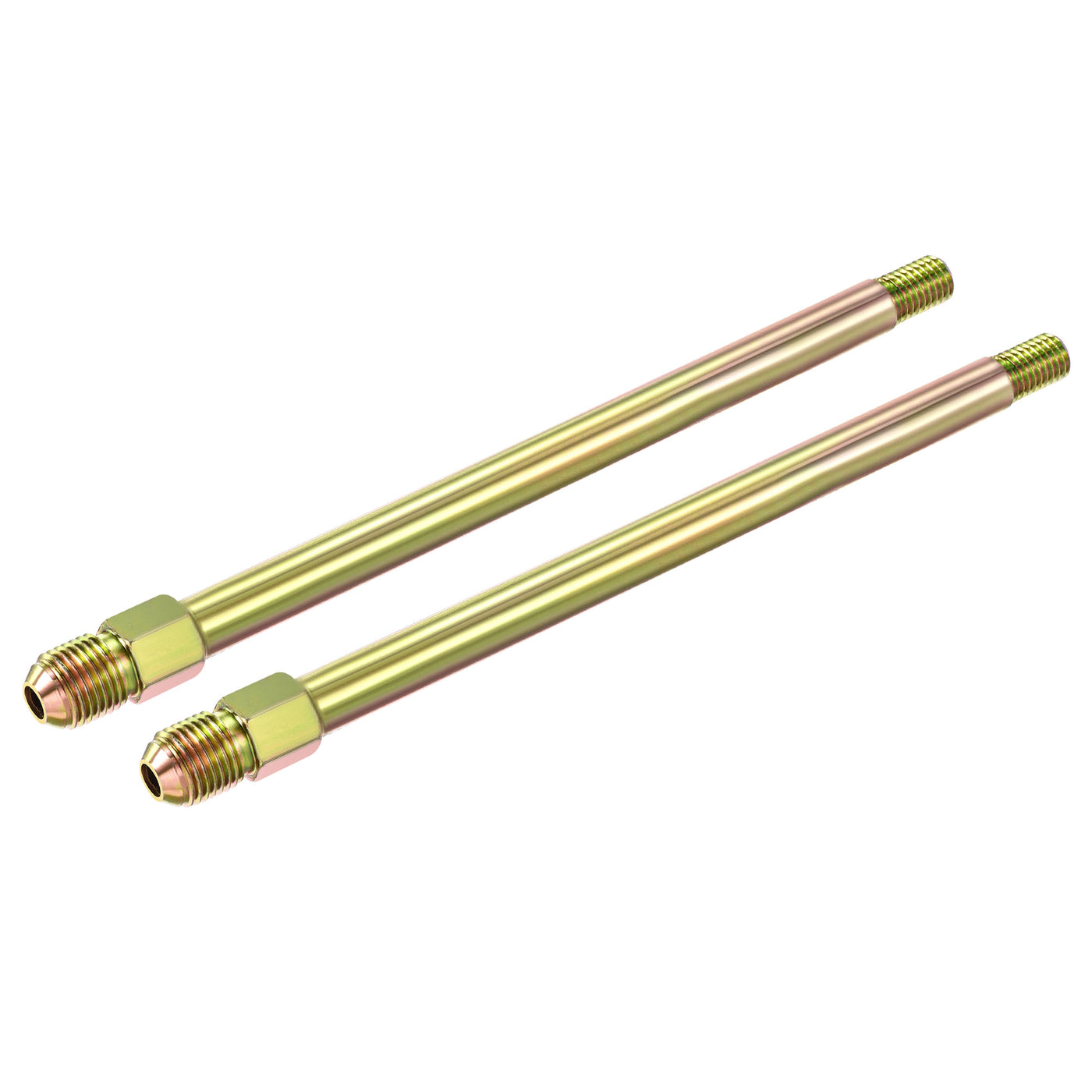 Harfington Extension Pipe Fitting Male to Male Thread Adapter Connector Hex Coupling