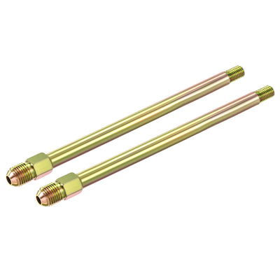 Harfington Extension Pipe Fitting Male to Male Thread Adapter Connector Hex Coupling