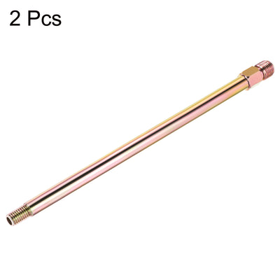 Harfington Extension Pipe Fitting Male to Male Thread Adapter Connector Hex Coupling