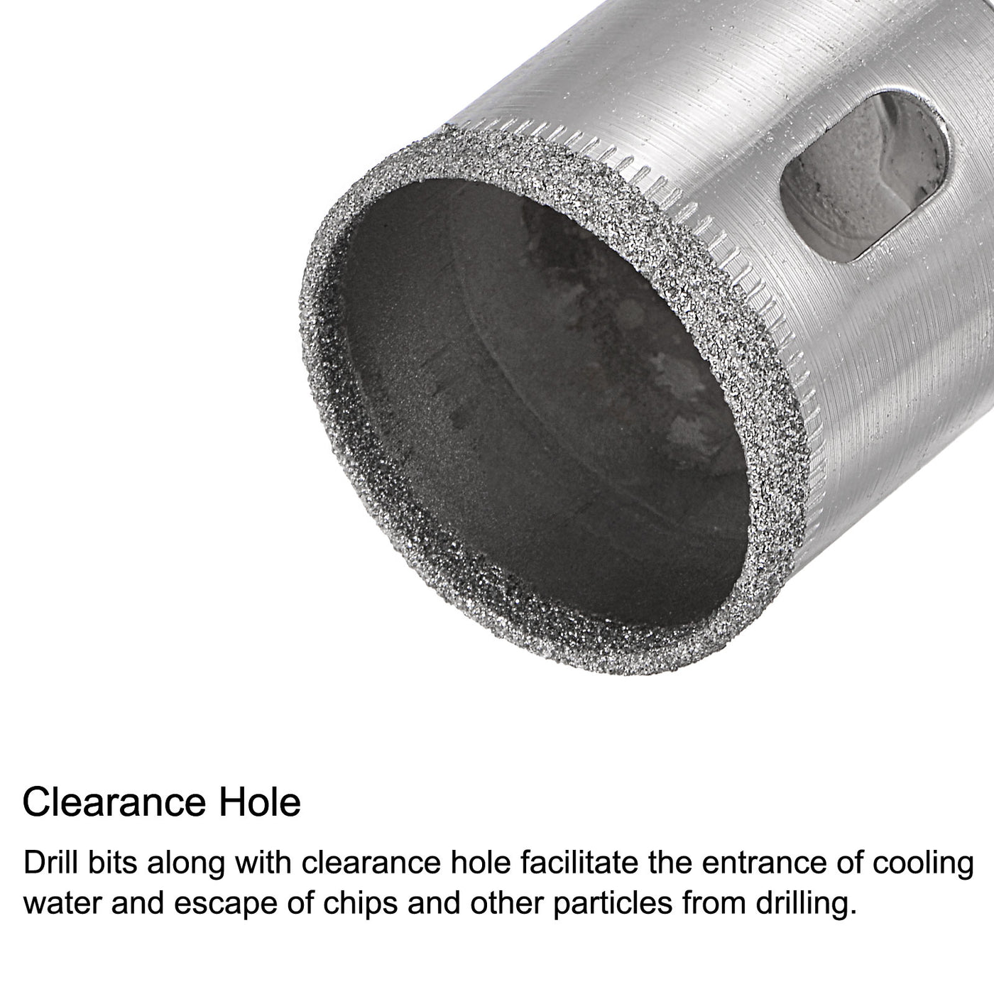 Harfington Diamond Core Drill Bit Hole Saw for Glass Porcelain Tile