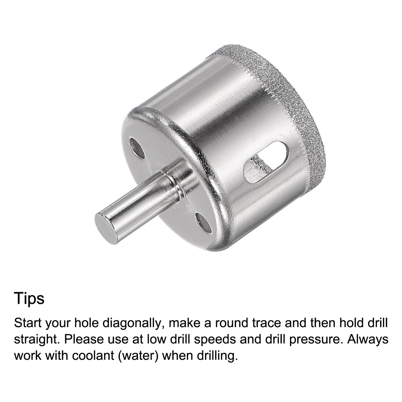 Harfington Diamond Core Drill Bit Hole Saw for Glass Porcelain Tile