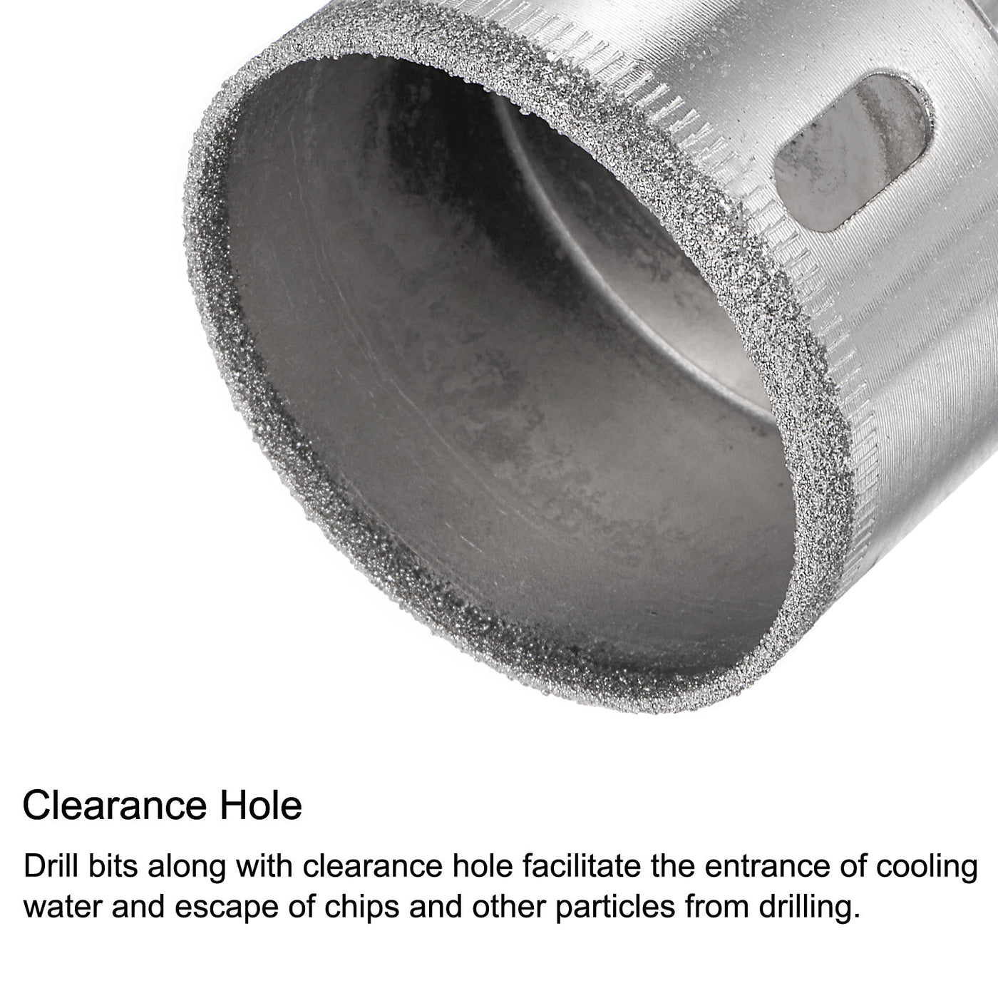 Harfington Diamond Core Drill Bit Hole Saw for Glass Porcelain Tile