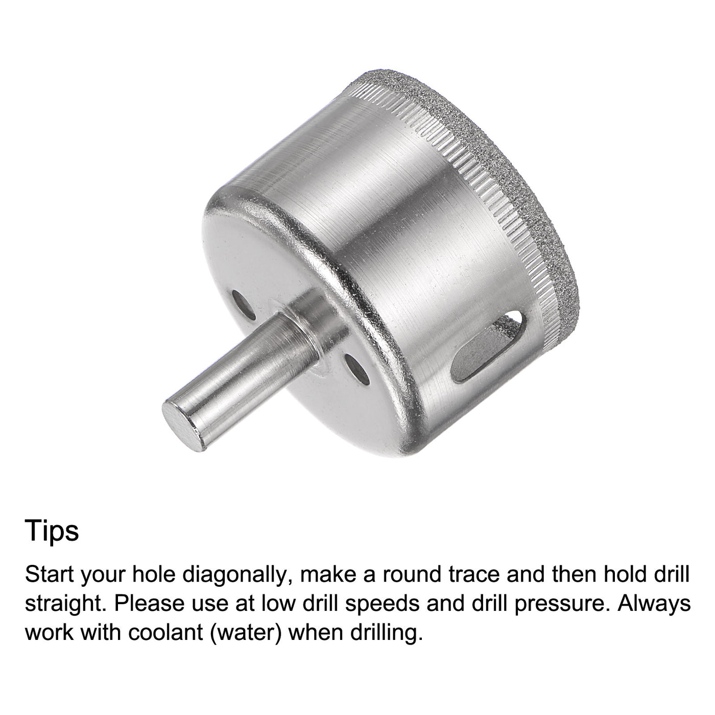 Harfington Diamond Core Drill Bit Hole Saw for Glass Porcelain Tile
