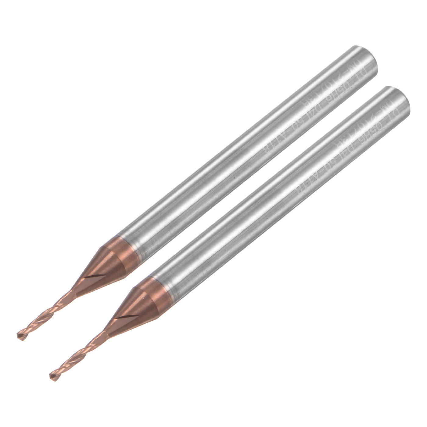 uxcell Titanium Coated Carbide Twist Drill Bit