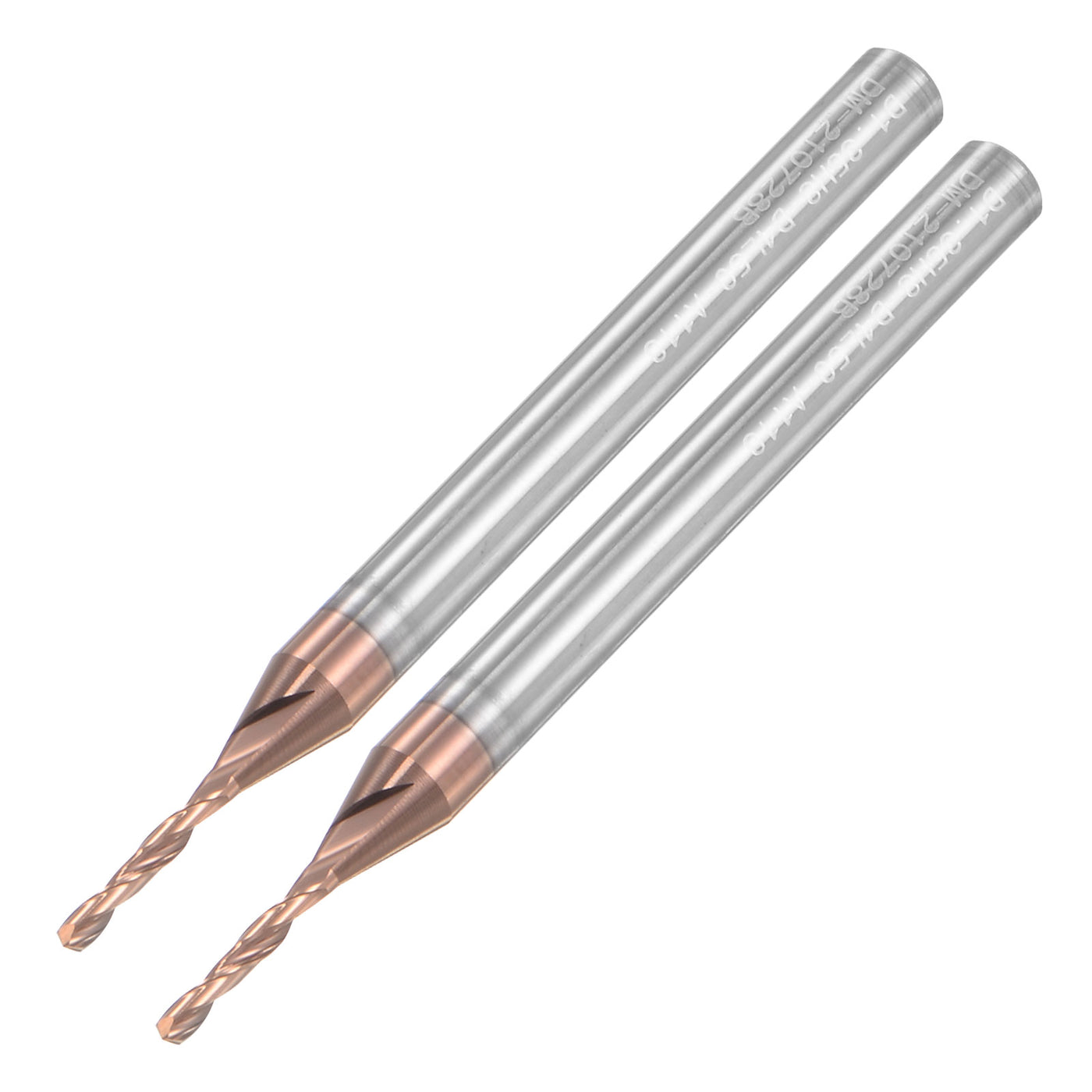 uxcell Titanium Coated Carbide Twist Drill Bit