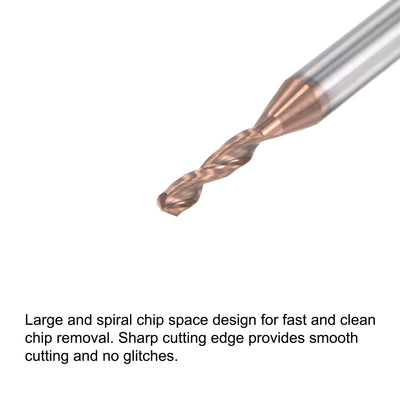 Harfington Titanium Coated Carbide Straight Shank Drill Bit
