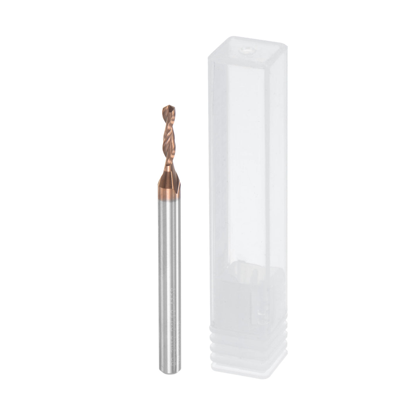 uxcell Titanium Coated Carbide Straight Shank Twist Drill Bit