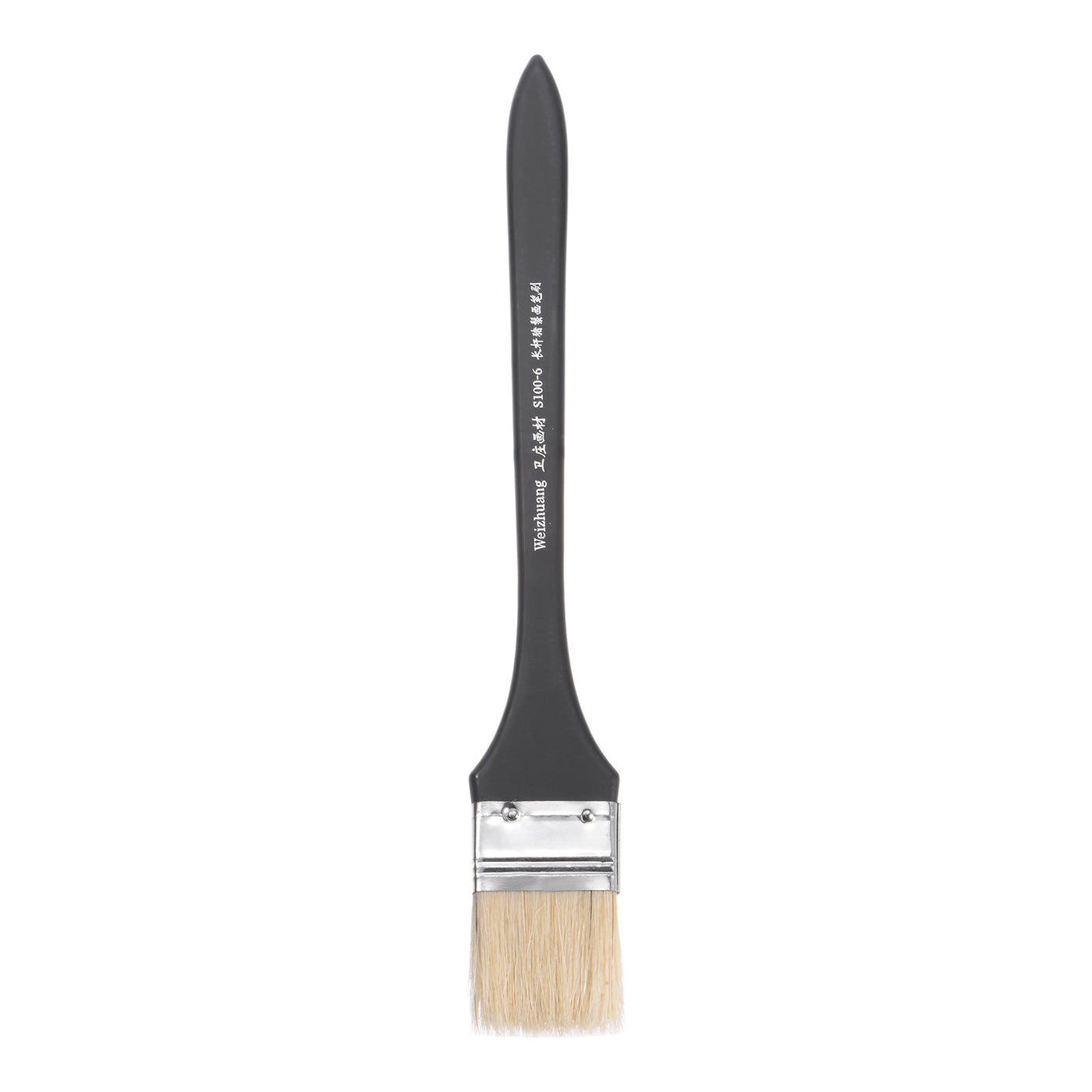 Harfington Width Small Paint Brush Natural Bristle with Wood Handle Tool
