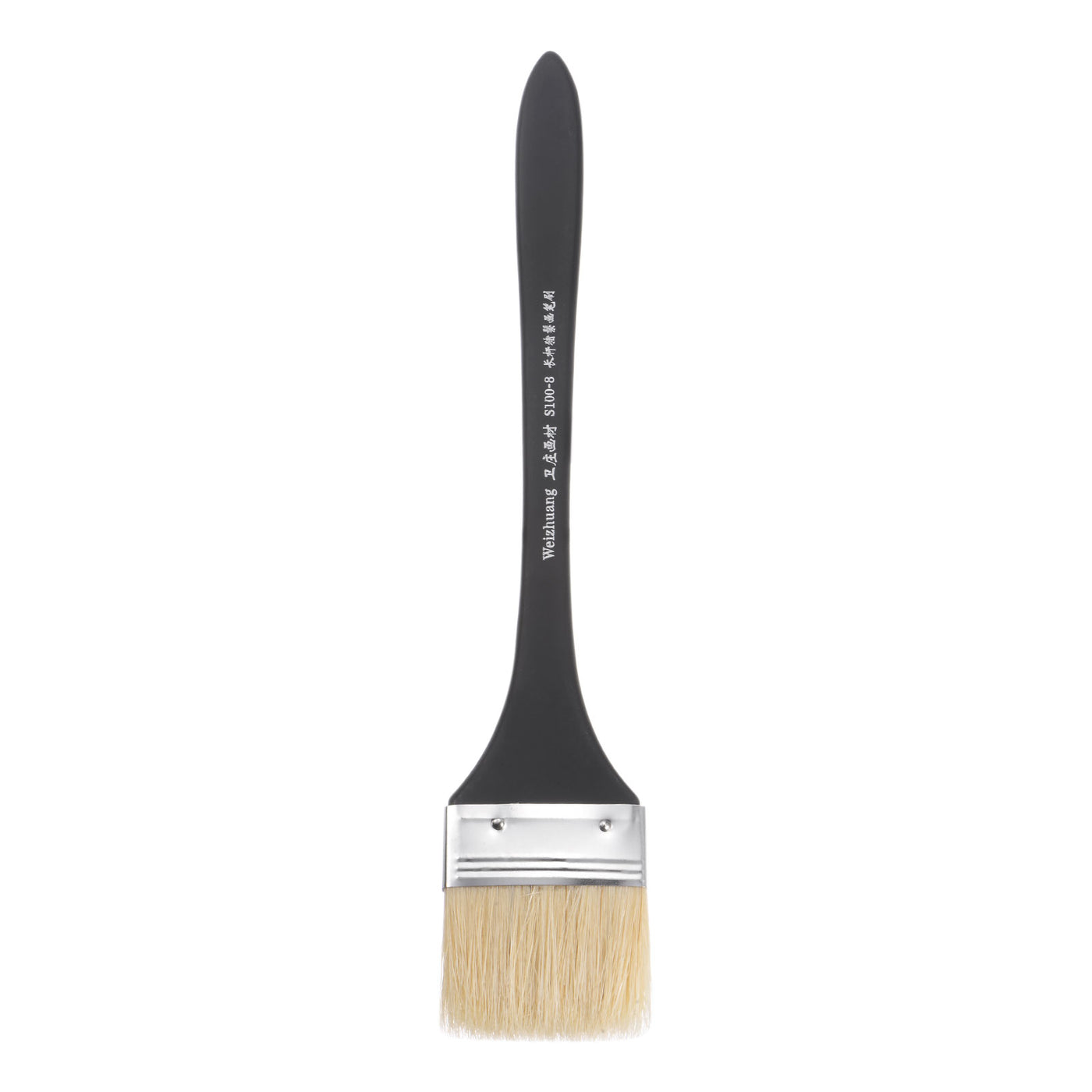 Harfington Width Small Paint Brush Natural Bristle with Wood Handle Tool