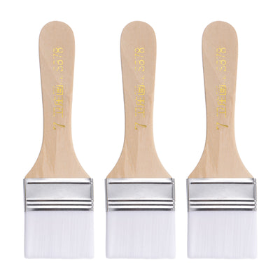 Harfington Width Small Paint Brush Natural Bristle with Wood Handle Tools
