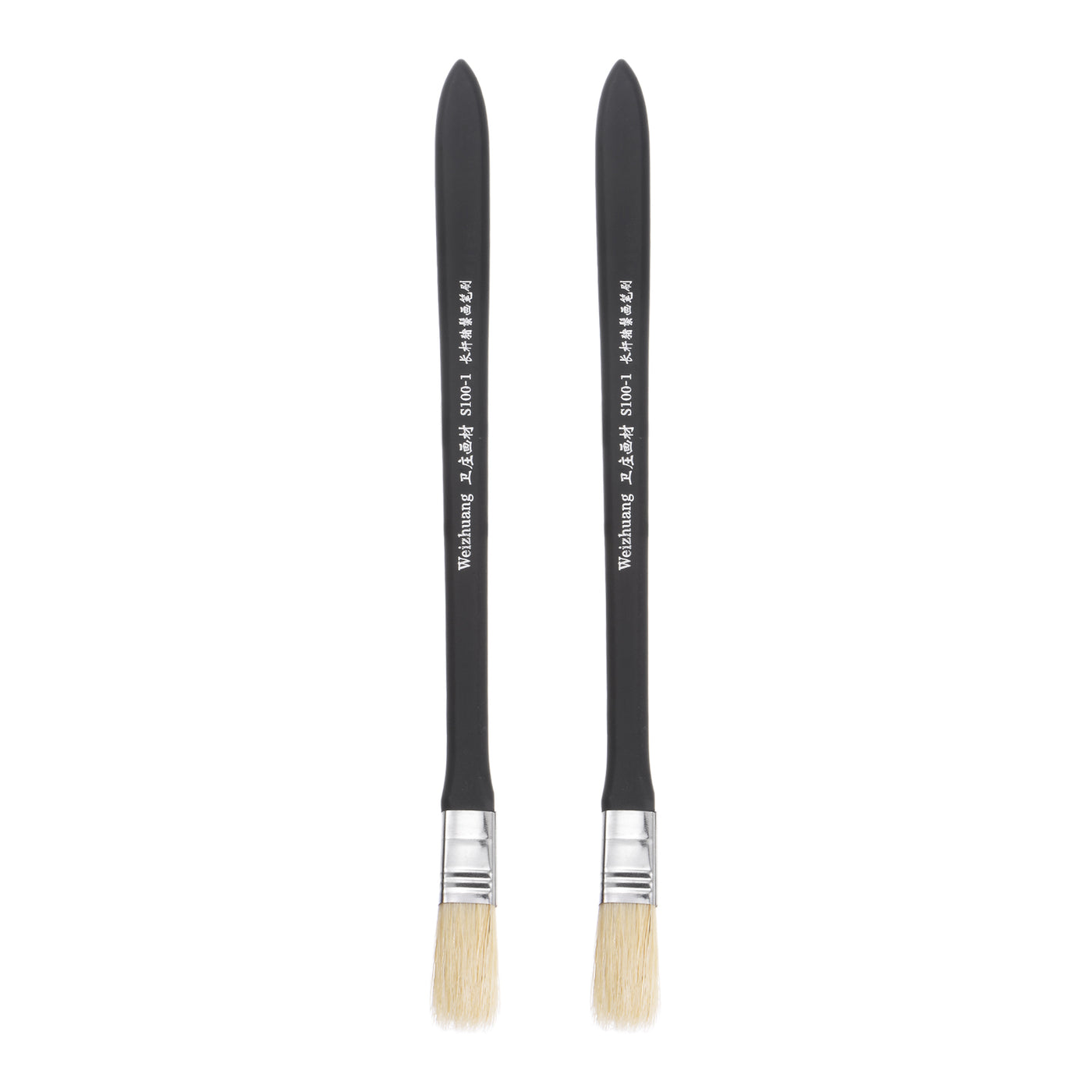 Harfington Width Small Paint Brush Natural Bristles with Wood Handle Tools