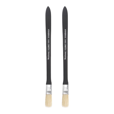 Harfington Width Small Paint Brush Natural Bristles with Wood Handle Tools