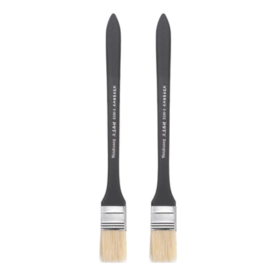 Harfington Width Small Paint Brush Natural Bristles with Wood Handle Tools