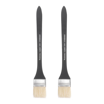 Harfington Width Small Paint Brush Natural Bristles with Wood Handle Tools