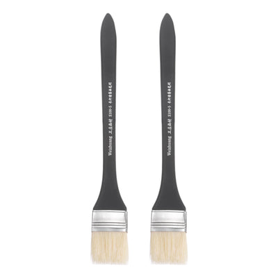 Harfington Width Small Paint Brush Natural Bristles with Wood Handle Tools