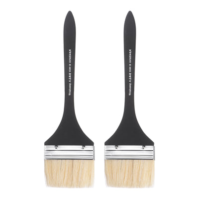 Harfington Width Small Paint Brush Natural Bristles with Wood Handle Tools