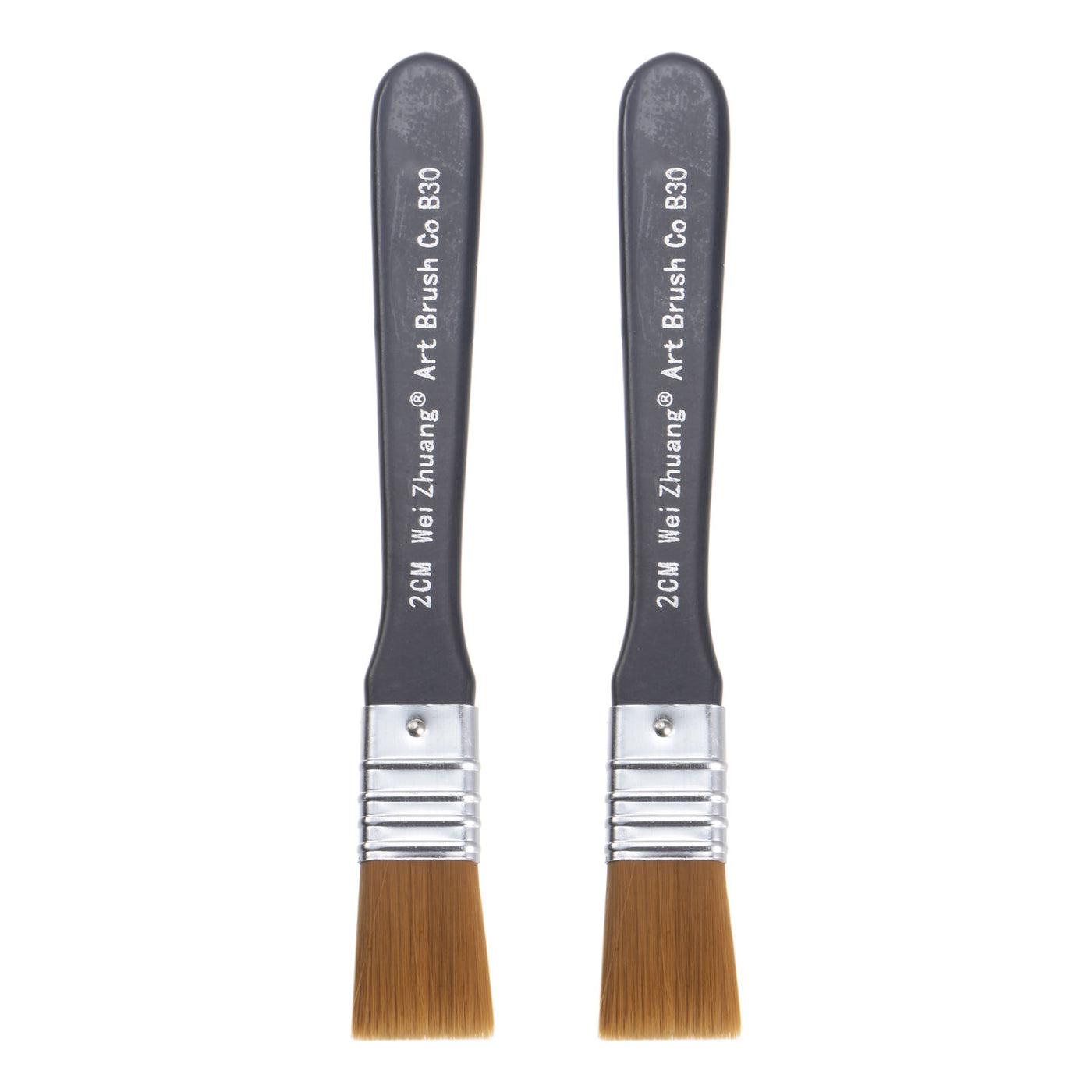 Harfington Width Small Paint Brush Natural Bristle with Wood Handle Paint Tools