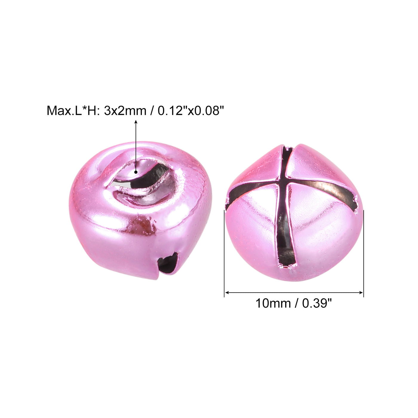 Harfington Jingle Bells, Carbon Steel Craft Bells for DIY Christmas