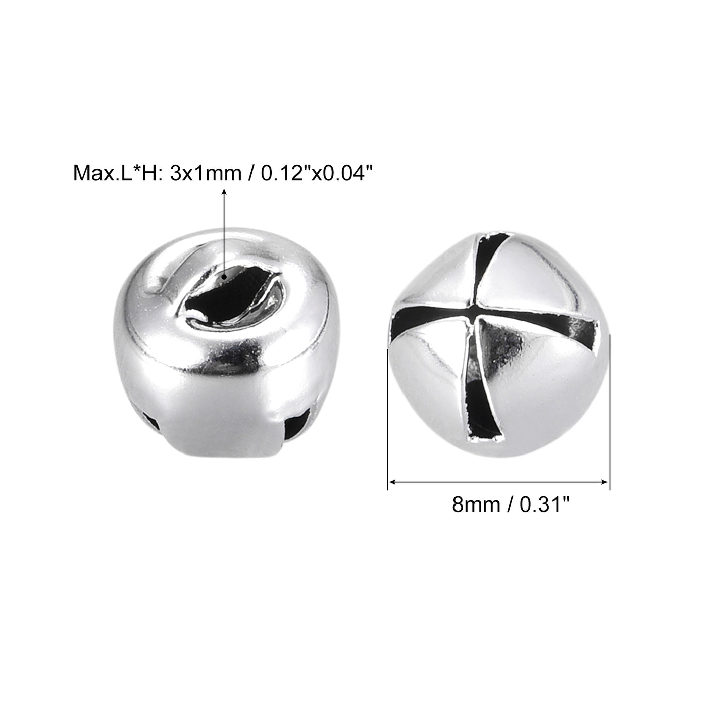 Harfington Jingle Bells Craft Bell for DIY Christmas Decoration