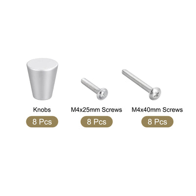 Harfington Drawer Knobs Aluminum Alloy Wardrobe Pull Handles