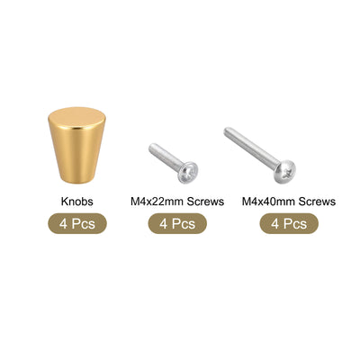 Harfington Drawer Knob Aluminum Alloy Wardrobe Pull Handles