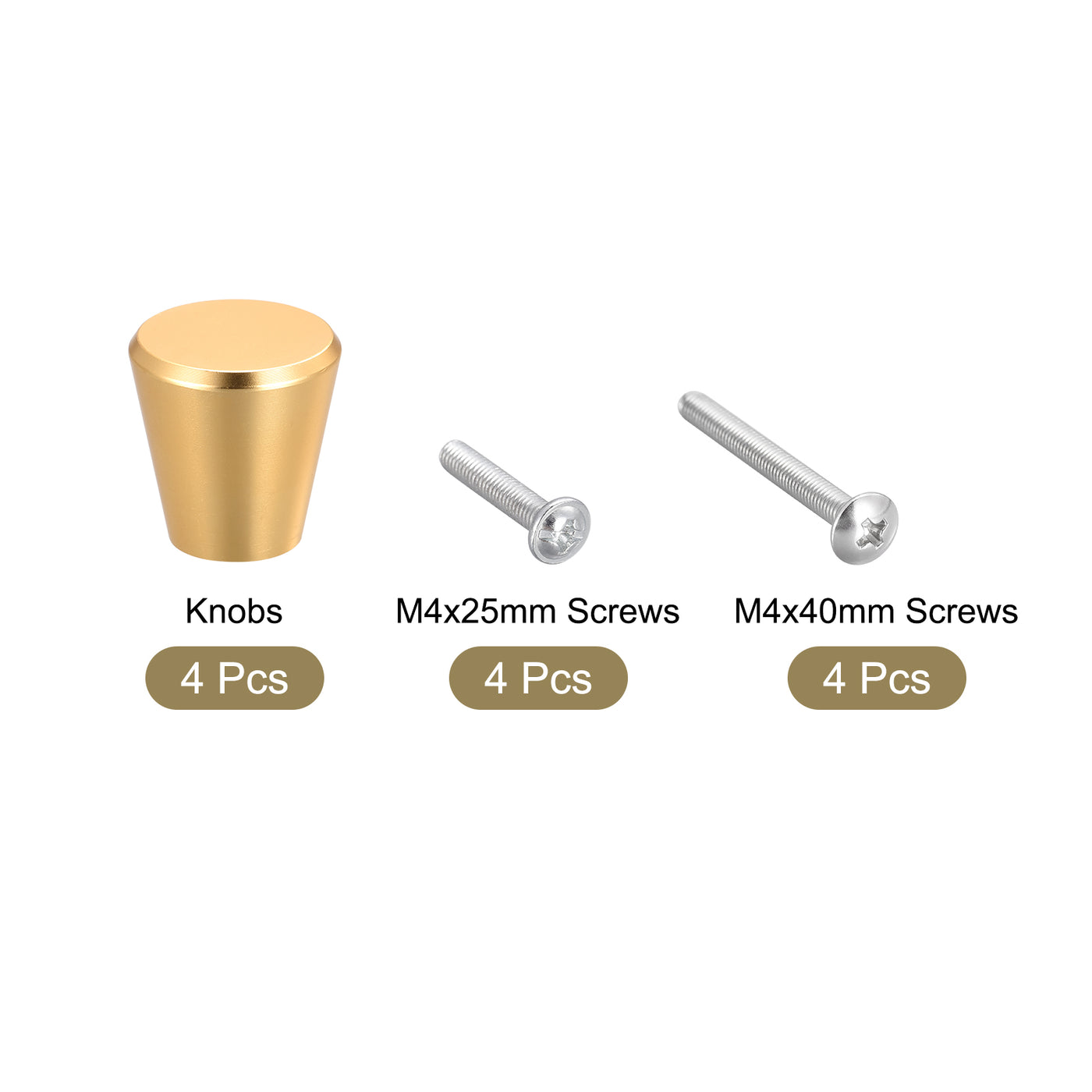 Harfington Drawer Knob Aluminum Alloy Wardrobe Pull Handles