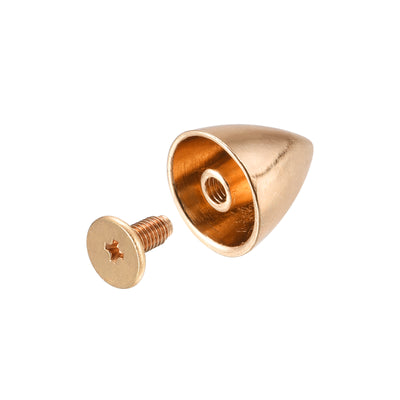 Harfington Screw Back Rivets Hollow Leather Studs for DIY