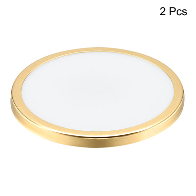 Harfington Inner Dia. Lampshade Diffuser, Dustproof Dust Protection Cover Acrylic Board for Barrel Lamp Shade