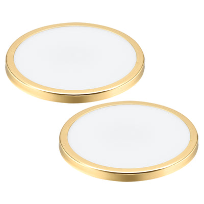 Harfington Inner Dia. Lampshade Diffuser, Dustproof Dust Protection Cover Acrylic Board for Barrel Lamp Shade