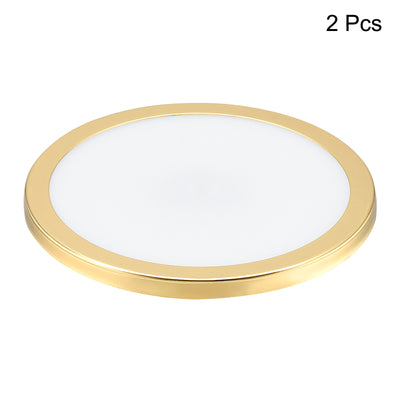 Harfington Inner Dia. Lampshade Diffuser, Dustproof Dust Protection Cover Acrylic Board for Barrel Lamp Shade